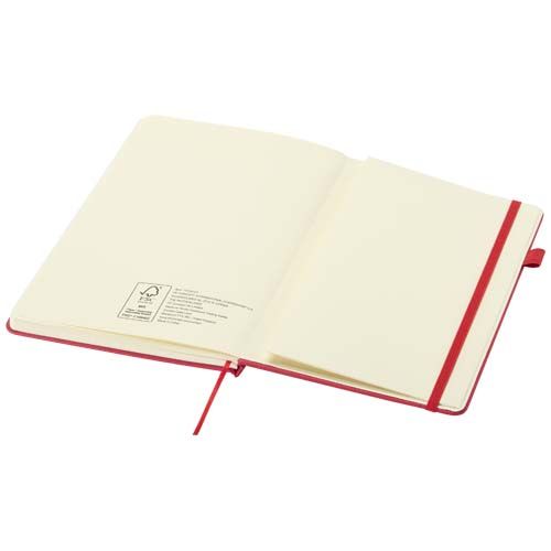 red Cuaderno Liss de tapa dura de PU reciclado, tamaño A5
