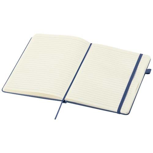 azul mar Cuaderno Liss de tapa dura de PU reciclado, tamaño A5