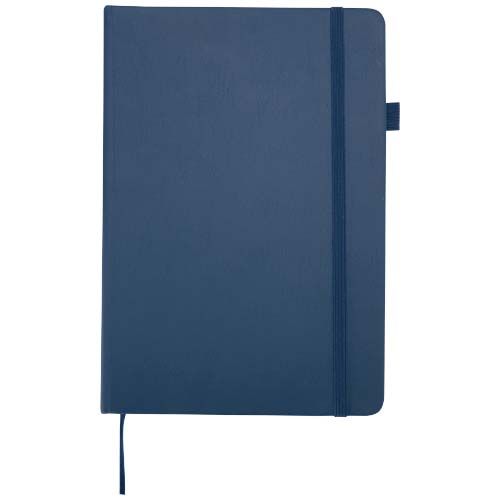 azul mar Cuaderno Liss de tapa dura de PU reciclado, tamaño A5