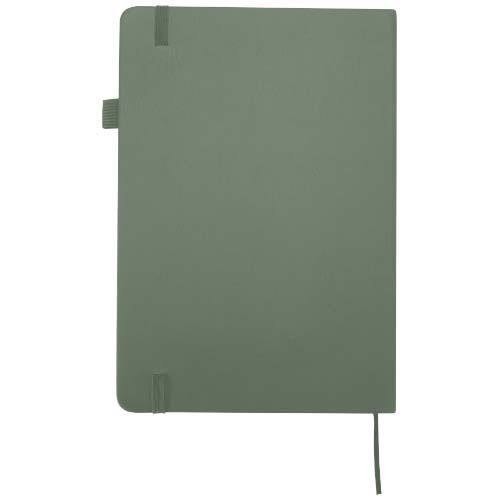 verde chiné Cuaderno Liss de tapa dura de PU reciclado, tamaño A5