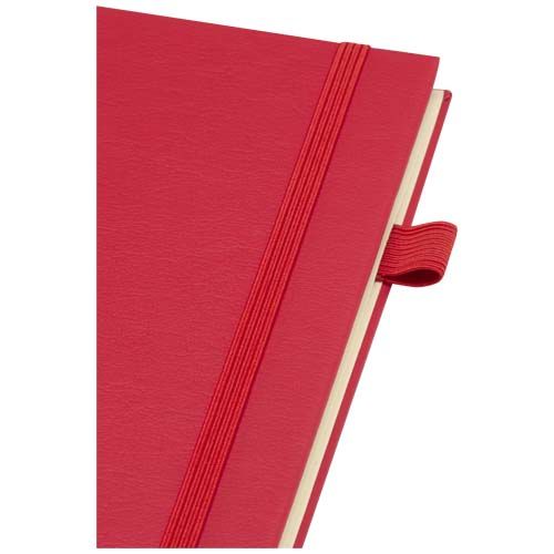 red Cuaderno Liss A5 de tapa dura de plástico reciclado con espiral