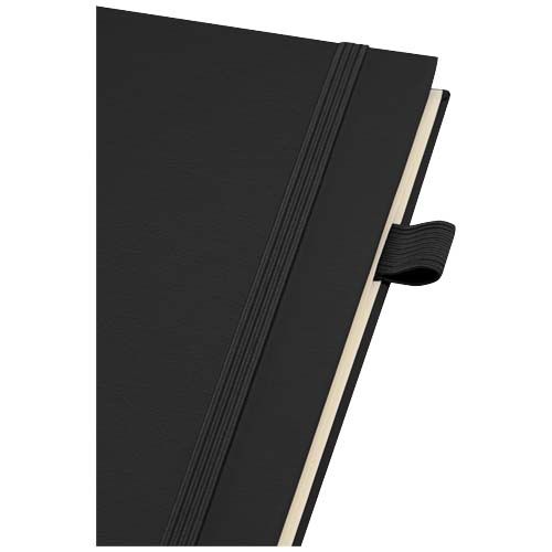 black Cuaderno Liss A5 de tapa dura de plástico reciclado con espiral