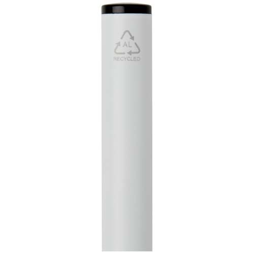 Bolígrafo giratorio de aluminio reciclado Verton con funda (tinta azul)