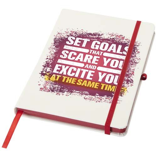 Cuaderno Spectrum A5 de tapa dura con bordes de colores
