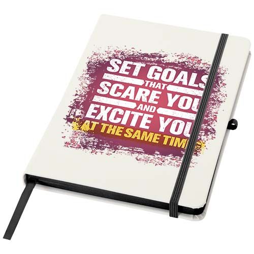 Cuaderno Spectrum A5 de tapa dura con bordes de colores