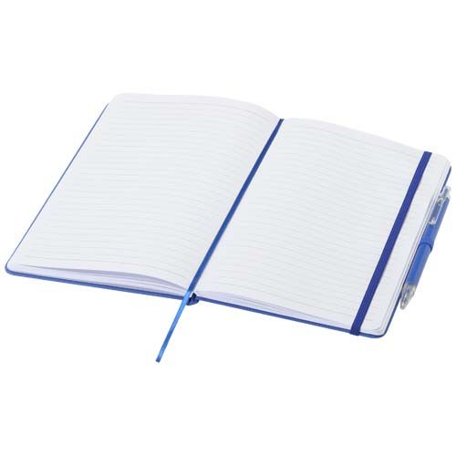 Set de cuaderno reciclado y bolígrafo Spectrum A5