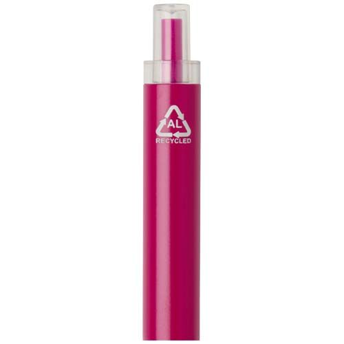 Bolígrafo Spectrum de aluminio reciclado (tinta azul)