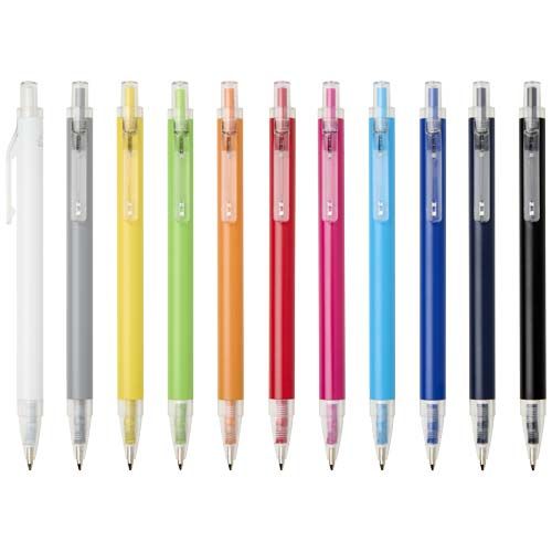 Bolígrafo Spectrum de aluminio reciclado (tinta azul)