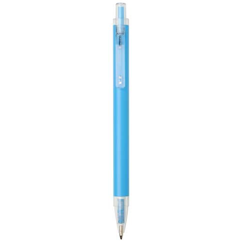 Bolígrafo Spectrum de aluminio reciclado (tinta azul)