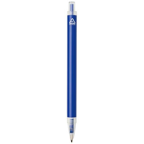 Bolígrafo Spectrum de aluminio reciclado (tinta azul)