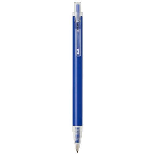 Bolígrafo Spectrum de aluminio reciclado (tinta azul)