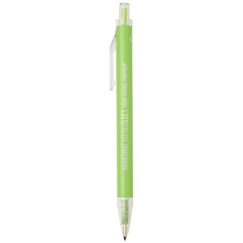 Bolígrafo Spectrum de aluminio reciclado (tinta azul)