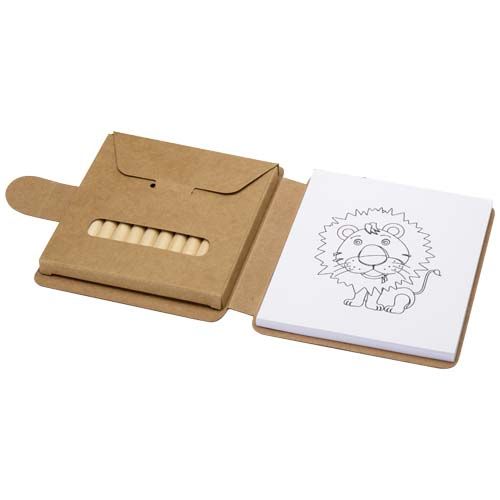 Bloc de dessin Chroma et coffret de crayons, DH CONCEPT, Chemin de Geffry 7, 1073, SAVIGNY, PF CONCEPT, objet promotionnel