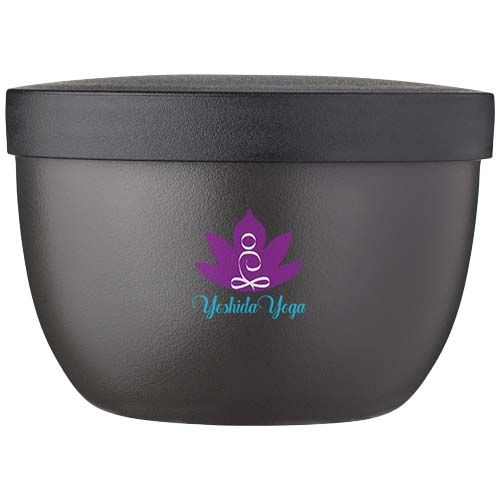 black Tarro para tentempiés Mepal Ellipse de 350 ml