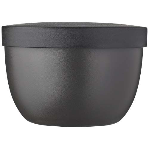 black Tarro para tentempiés Mepal Ellipse de 350 ml