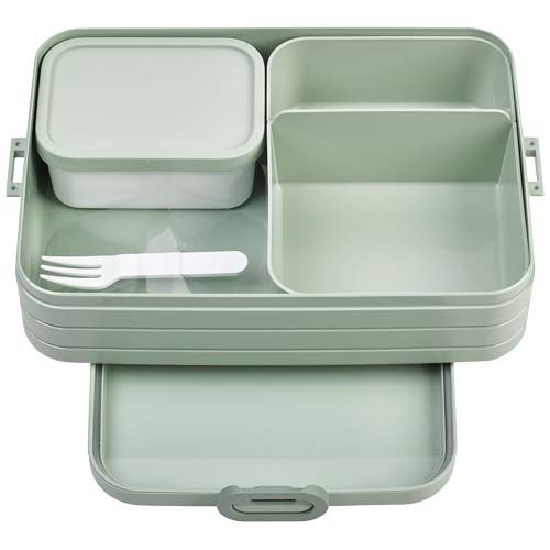 verde salvia Fiambrera grande Take a Break de Mepal, modelo Bento, 1500 ml