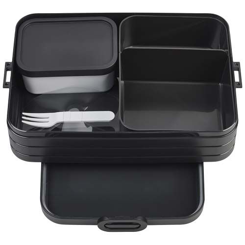 black Fiambrera grande Take a Break de Mepal, modelo Bento, 1500 ml