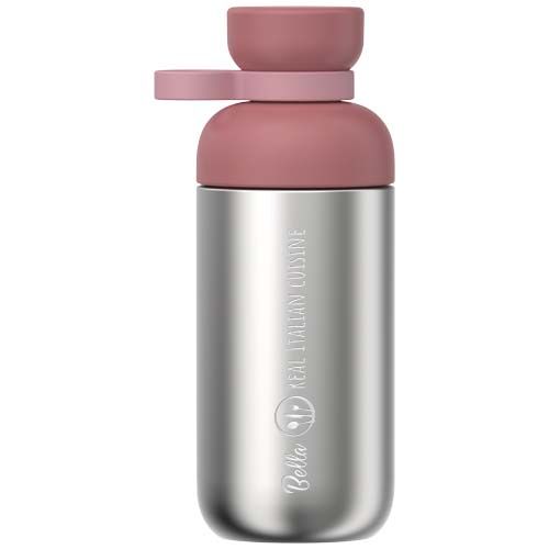pink Botella de agua Mepal Vita de 500 ml, de acero inoxidable reciclado