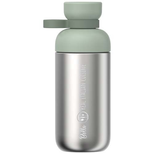 verde salvia Botella de agua Mepal Vita de 500 ml, de acero inoxidable reciclado