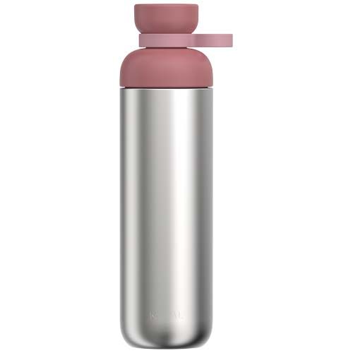 pink Botella de agua Mepal Vita de 900 ml, de acero inoxidable reciclado