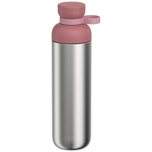 pink Botella de agua Mepal Vita de 900 ml, de acero inoxidable reciclado