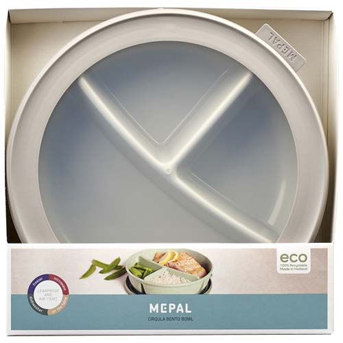 white Cuenco para bento Cirqula de Mepal (250+250+500 ml)