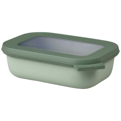 Mepal Cirqula, recipiente rectangular de 500 ml con varios compartimentos