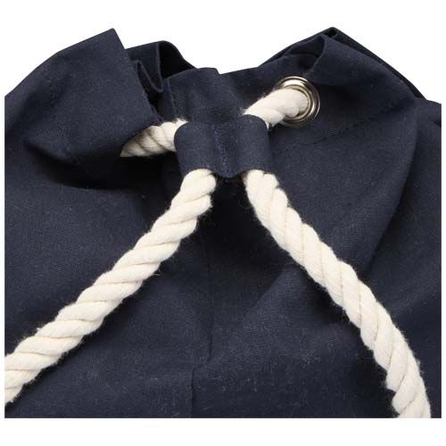 azul marino Bolsa de lona marinera Florida de 270 g/m² con certificación GRS, 15 l