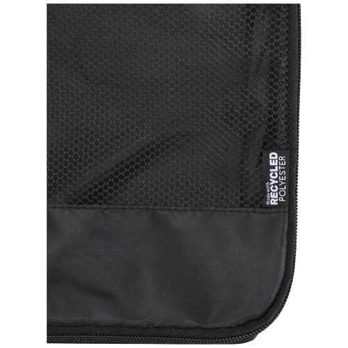 black Cubos de viaje reciclados Jet GRS - juego de 3