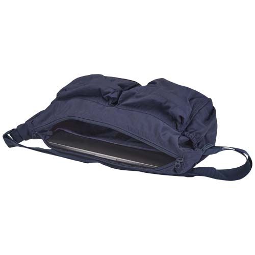 azul marino Bolso bandolera para portátil Calli de 33 cm de GRS, de nailon reciclado