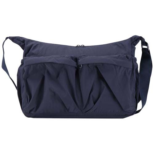 azul marino Bolso bandolera para portátil Calli de 33 cm de GRS, de nailon reciclado