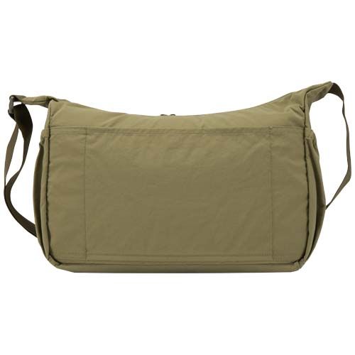 verde bosque Bolso bandolera para portátil Calli de 33 cm de GRS, de nailon reciclado