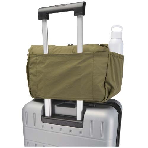 verde bosque Bolso bandolera para portátil Calli de 33 cm de GRS, de nailon reciclado