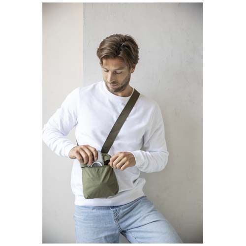 verde bosque Bolso bandolera Arca GRS de nylon reciclado