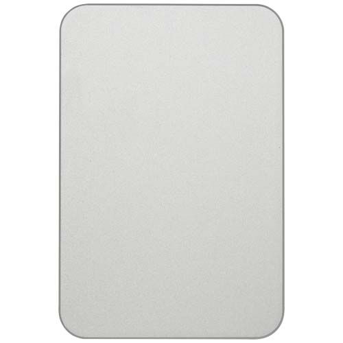 plateado Batería externa magnética Avis de 5000 mAh fabricada con aluminio reciclado RCS