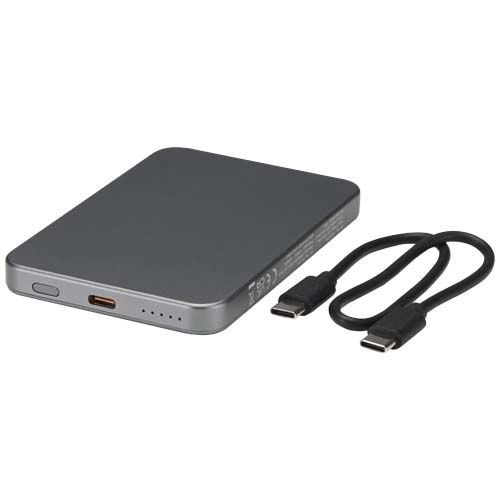 bronce Batería externa magnética Avis de 5000 mAh fabricada con aluminio reciclado RCS