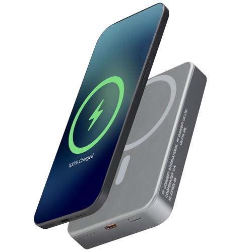 bronce Batería externa magnética Avis de 10 000 mAh fabricada con aluminio reciclado RCS