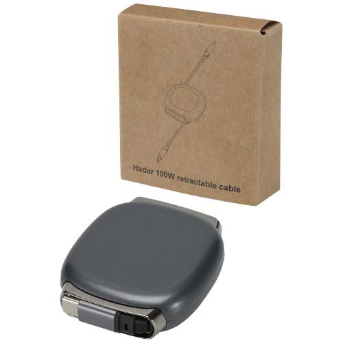 bronce Cable retráctil Alphard de 100 W para CarPlay, de plástico reciclado, con carga PD