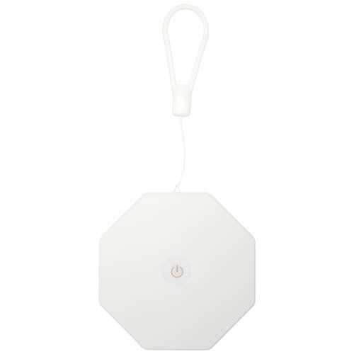 white Lámpara de mesa plegable de plástico reciclado Celestia