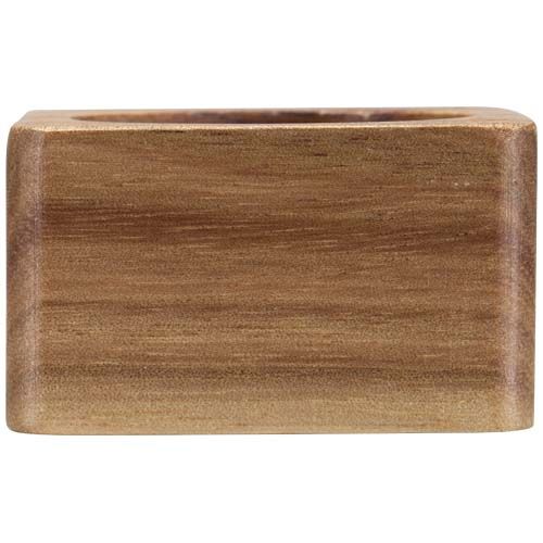 Ronds de serviette en bois d'acacia Napora