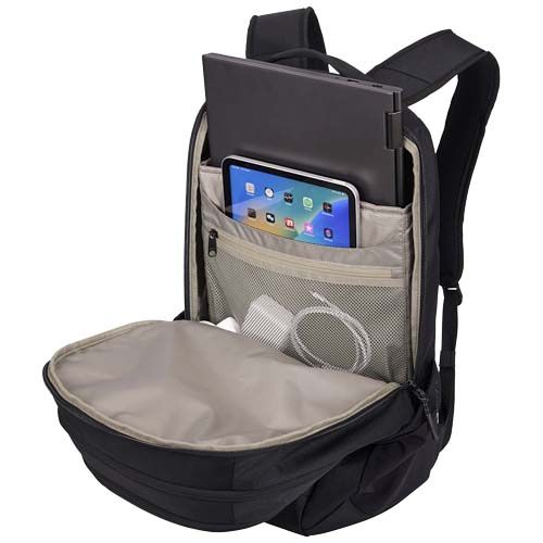 black Mochila para portátil Thule Lumion de 16'' fabricada con materiales reciclados, 28 L