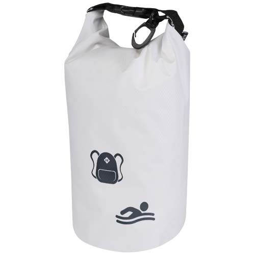 white Bolsa impermeable reciclada Camper de 1,5 l