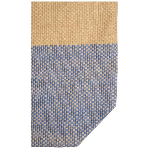 Bolso tote grande de papel de paja Rhythm con cremallera, 21 l