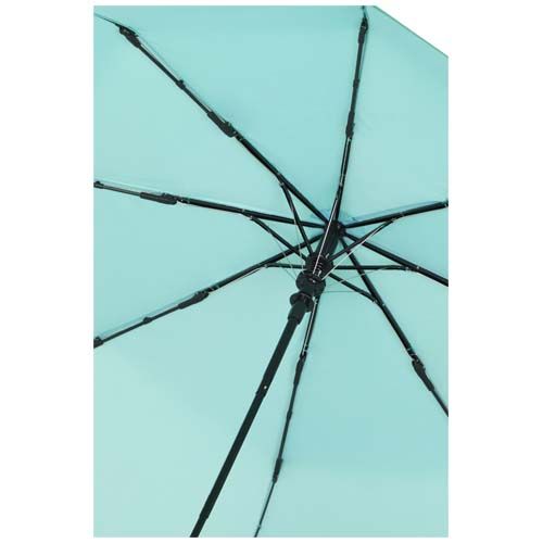 green Paraguas Agnes de 53 cm, plegable y con apertura automática, fabricado en RPET