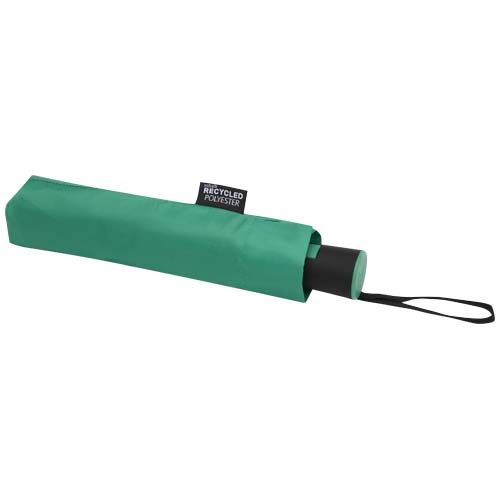 green Paraguas Agnes de 53 cm, plegable y con apertura automática, fabricado en RPET