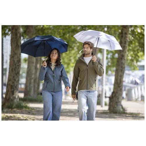 green Paraguas Agnes de 53 cm, plegable y con apertura automática, fabricado en RPET