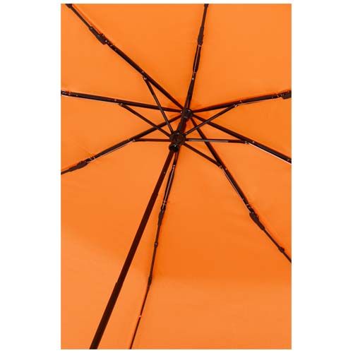 orange Paraguas manual plegable Aaron de 23 pulgadas