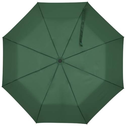green Paraguas manual plegable Aaron de 23 pulgadas