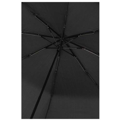 black Paraguas manual plegable Aaron de 23 pulgadas