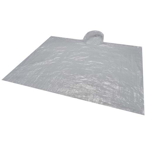 Poncho anti-brouillard dans un étui rond en plastique avec mousqueton thumbnail 5